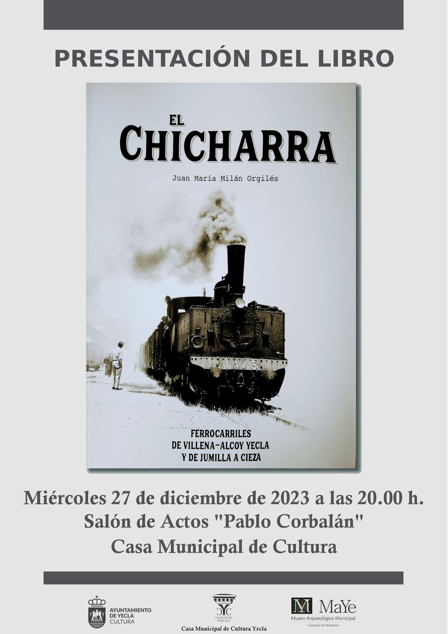 Presentación del libro «El Chicharra»