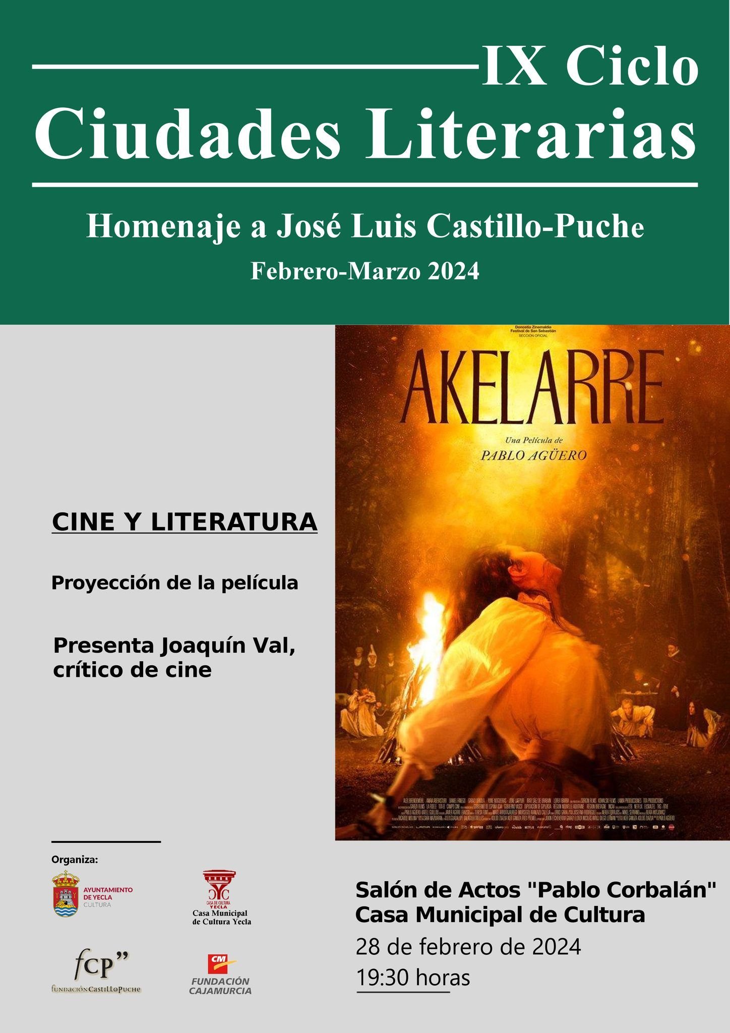 Proyección: «Akelarre»