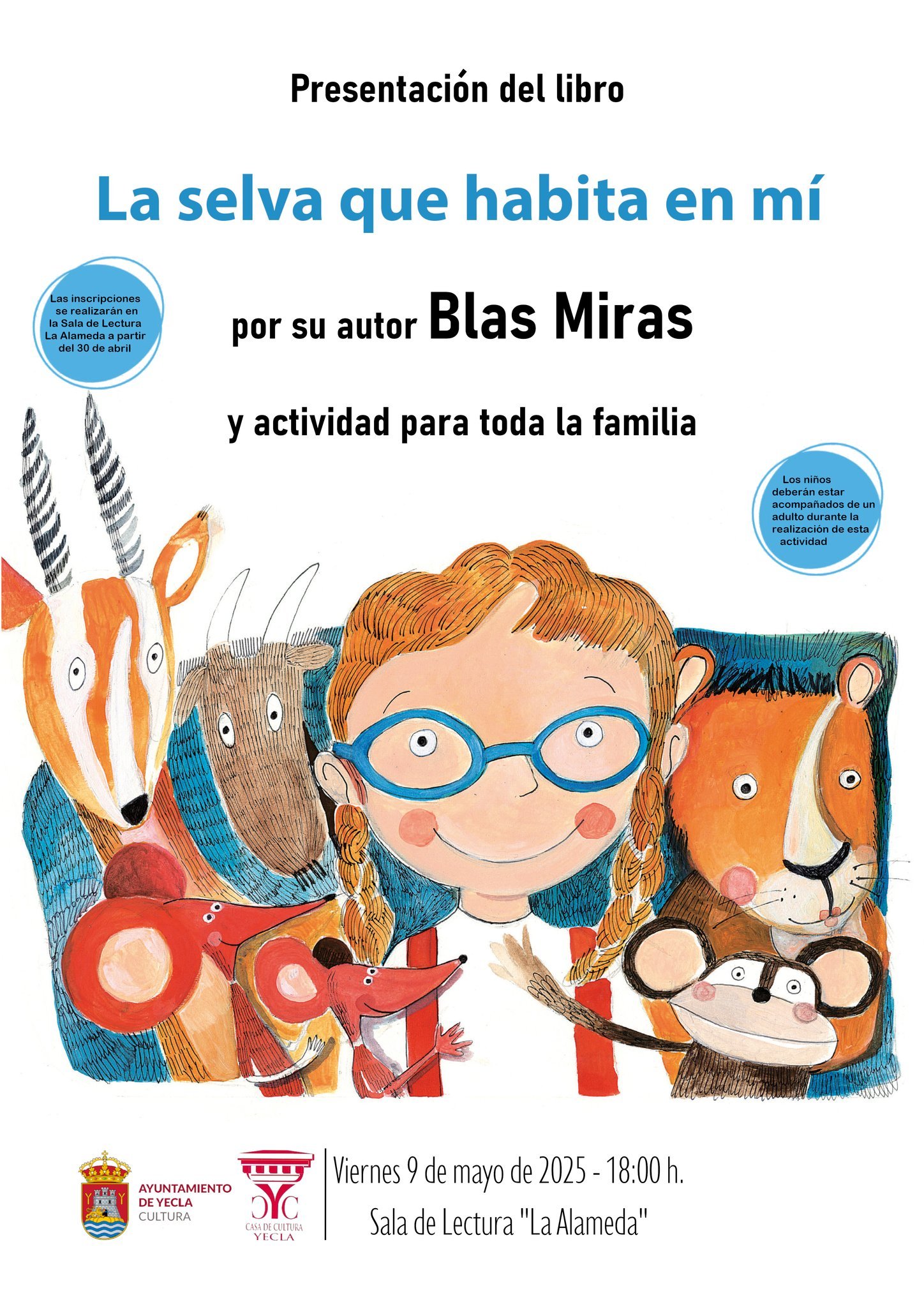 Presentación de libro y cuentacuentos «La selva que habita en mí»