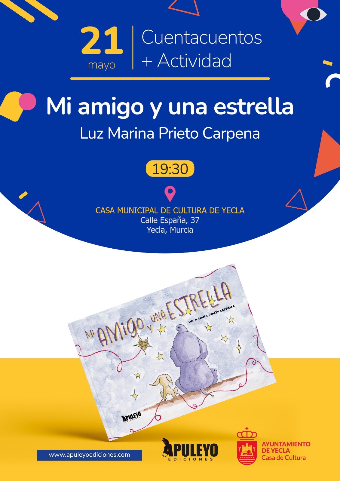 Cuentacuentos «Mi amigo y una estrella»