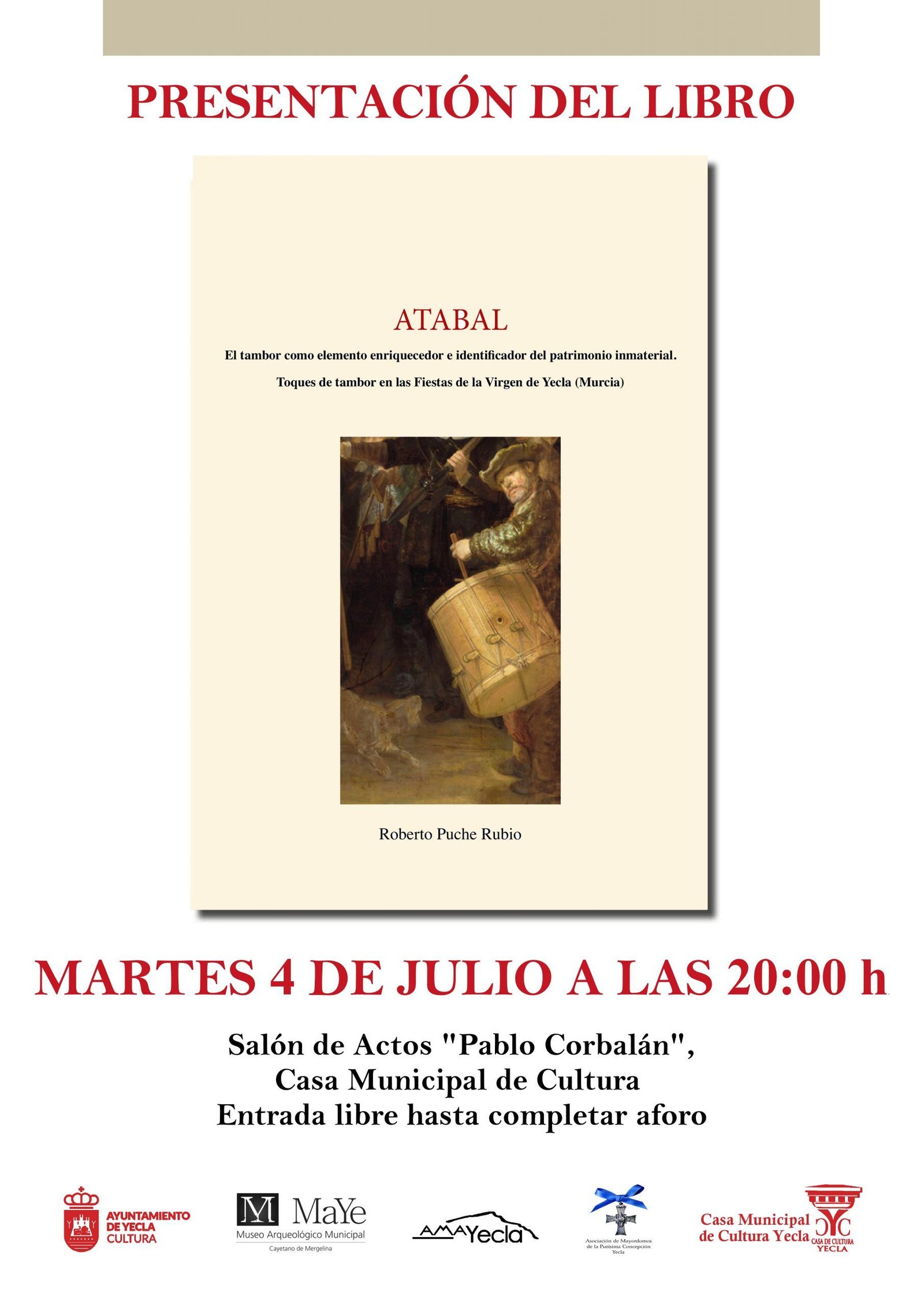Presentación del libro «Atabal»
